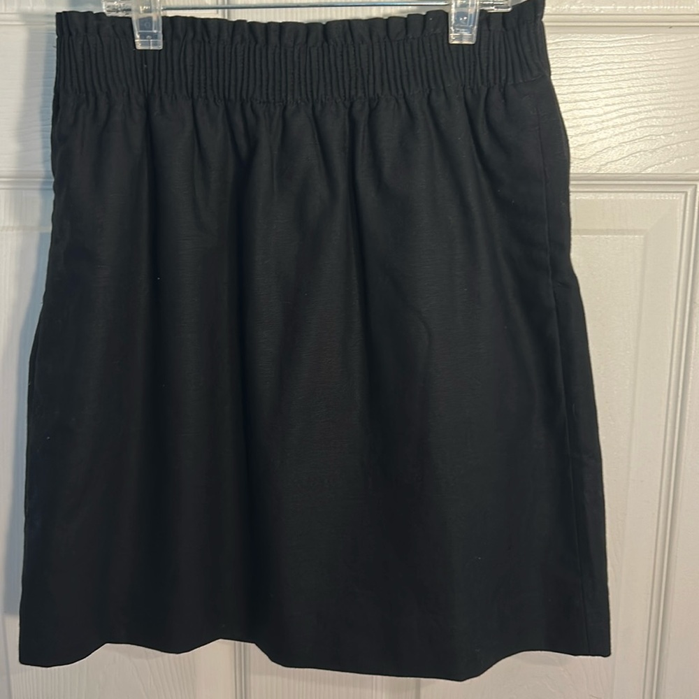 J.Crew Linen Blend City Skirt